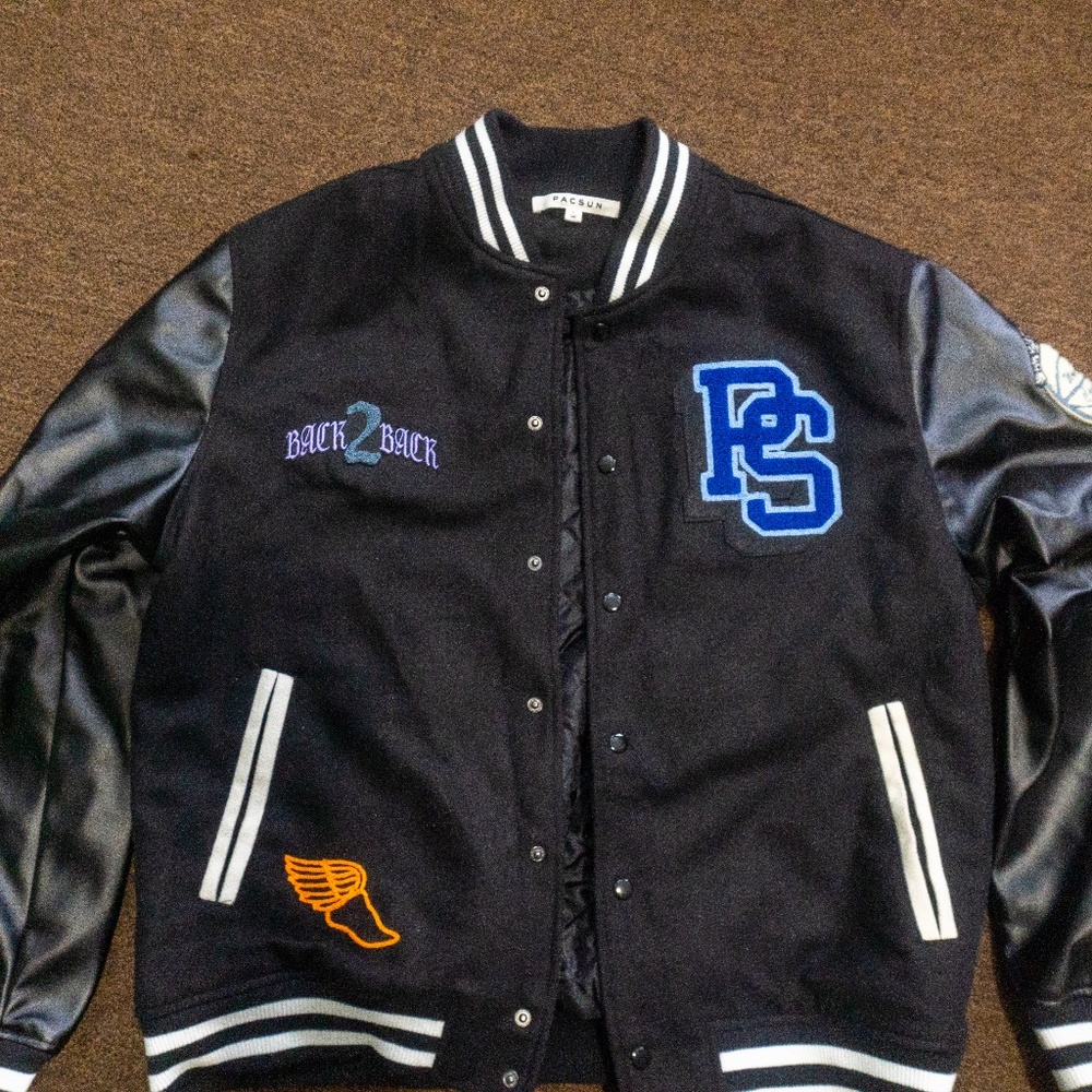 1980 LA (Los Angeles) Varsity Jacket - Pacsun